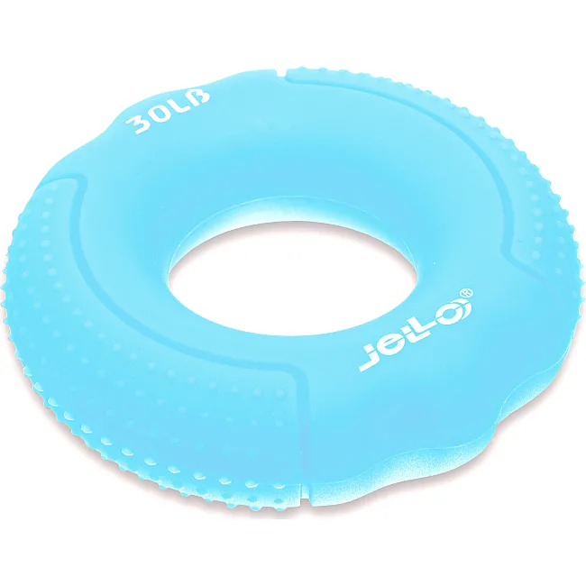 Кистевой эспандер кольцо JELLO FI-1788 1шт нагрузка 4,5-27кг (Голубой)