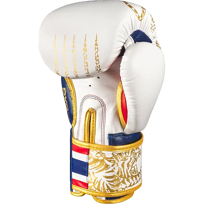 Боксерские перчатки Phantom Muay Thai Gold Limited Edition (капа в подарок)