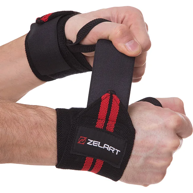 Кистевые бинты
 STRENGTH WRIST WRAPS ZELART
 SB-167070 2штуки