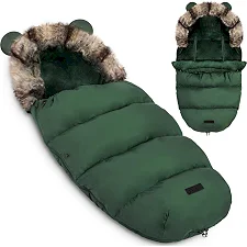 Конверт Elmi Ricokids для коляски и санок, 95 х 48 см - зеленый