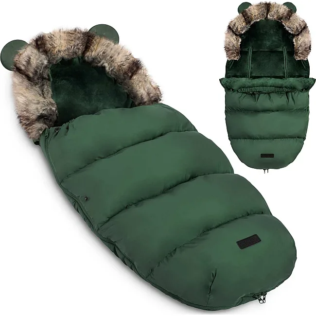 Конверт Elmi Ricokids для коляски и санок, 95 х 48 см - зеленый