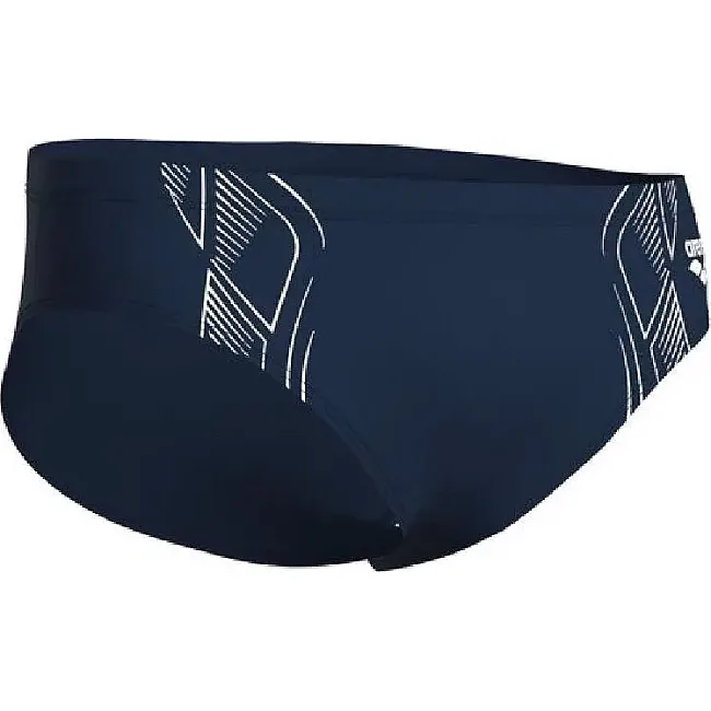 Плавки-слепы для мужчин Arena REFLECTING SWIM BRIEFS темно-синий, белый