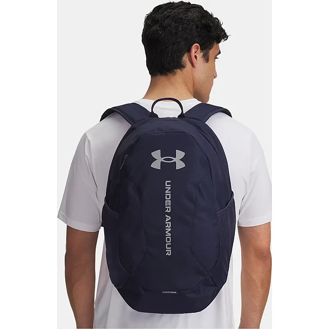Рюкзак UNDER ARMOUR Hustle Lite Backpack 26,5L темно-синій 31 х 47 х 17 см