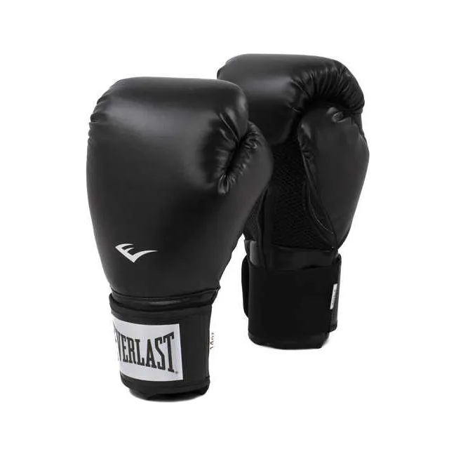 Боксерские перчатки Everlast PROSTYLE 2 BOXING GLOVES черный 12 унций