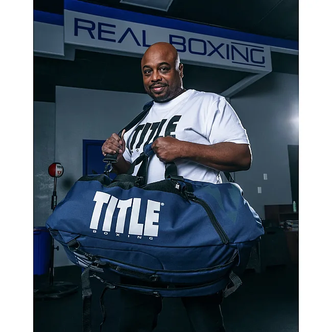 Спортивна сумка TITLE Boxing Champion Sport Bag/Backpack Blue/Black