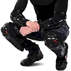 Комплект мотозащиты наколенники и налокотники SCOYCO K30H30 (Черный)