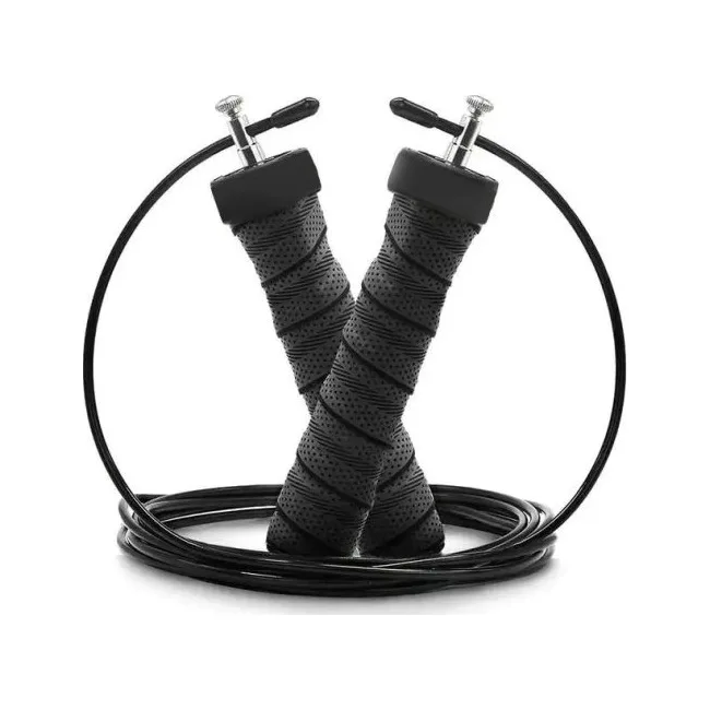 Скоростная скакалка 7SPORTS Cross Rope 3м. на подшипниках SK-1 7S черная