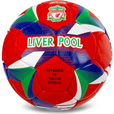 Футбольний м'яч BALLONSTAR LIVERPOOL FB-0047-827 №5 PU-зелений
