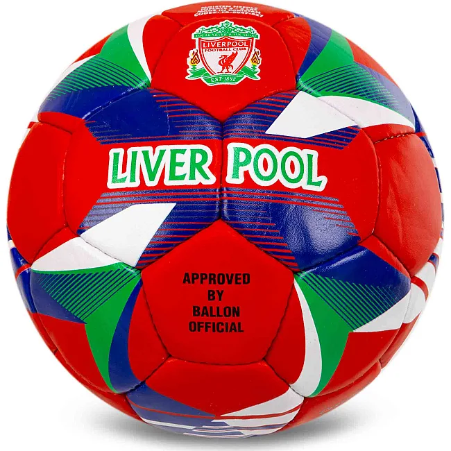 Футбольный мяч BALLONSTAR LIVERPOOL FB-0047-827 №5 PU-зеленый