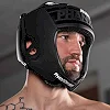 Шлем для бокса PHANTOM APEX Open Face Head Protection Black (капа в подарок)