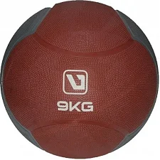 Медбол MEDICINE BALL темно-вишневый, темно-серый 9кг-286мм