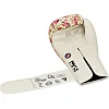 Боксерские перчатки RDX FL-6 WHITE (капа в комплекте)