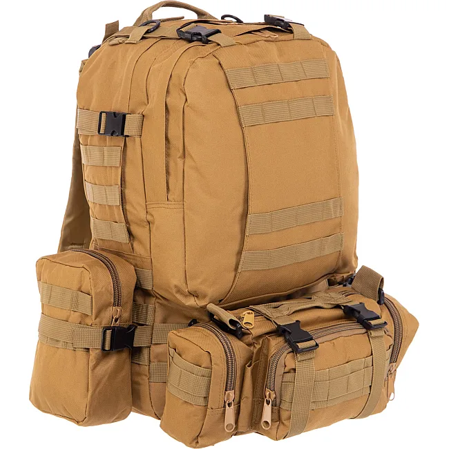 Штурмовий тактичний рюкзак триденний SP-SPORT ZK-5504 48x31x20 30л (Хакі)