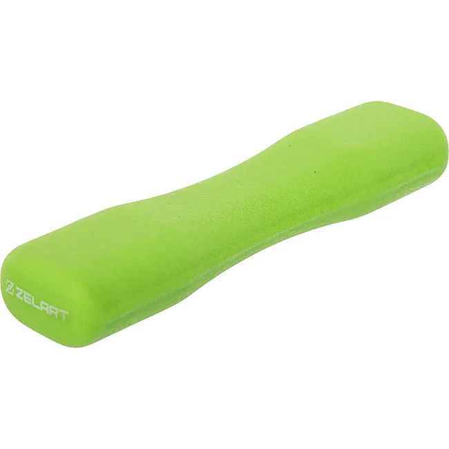 Гантель для фитнеса неопреновая MDbuddy TA-5322-0_5 1шт 0,5кг (Салатовый)