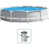 Басейн каркасний 3в1 INTEX 26702GN, 305 x 76 см