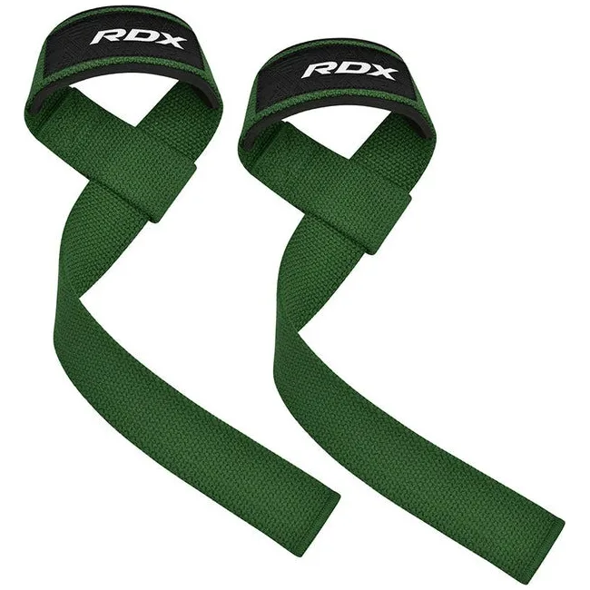 Лямки для тяги RDX W1 Gym Single Strap Army Green Plus