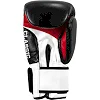 Боксерские перчатки TITLE Classic Leather 2.0 Black/White/Red (бинты 4м. в комплекте)