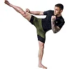 Компрессионные шорты для ММА RDX MMA T16 2-в-1 GREN/BLACK