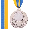 Медаль спортивна зі стрічкою тематична SP-SPORT AIM Велогонки C-4846-0036 ø5см (Срібний)