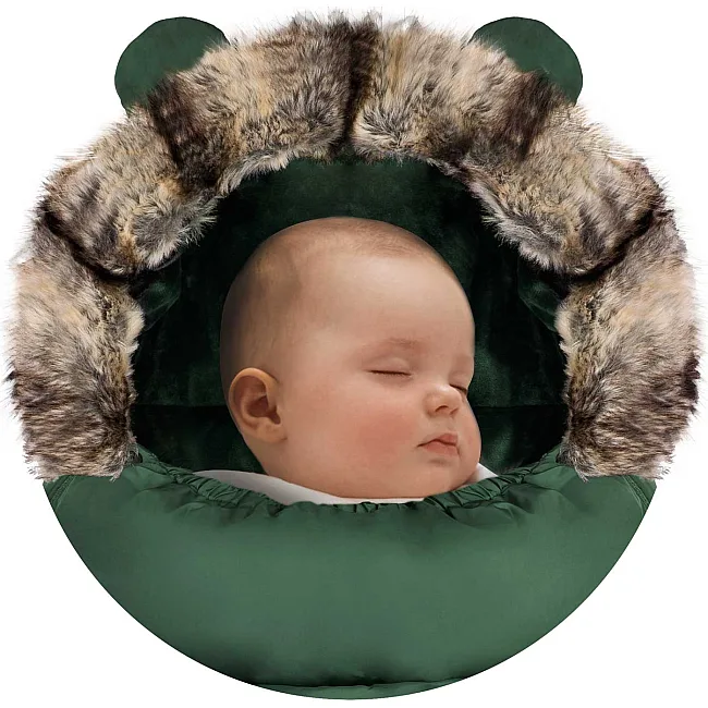 Конверт Elmi Ricokids для коляски и санок, 95 х 48 см - зеленый
