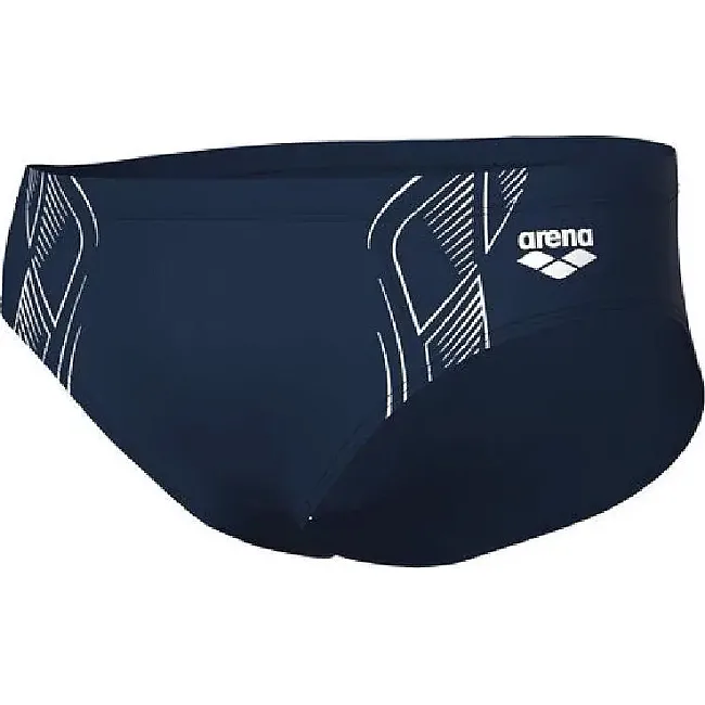 Плавки-слепы для мужчин Arena REFLECTING SWIM BRIEFS темно-синий, белый