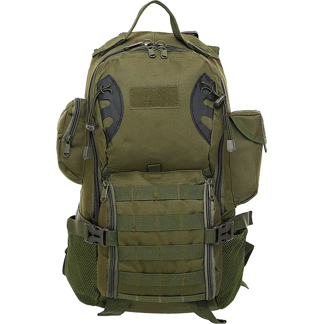 Штурмовой тактический рюкзак
 трехдневный SILVER KNIGHT TY-02
 30x18x51см 27л (Оливковый)