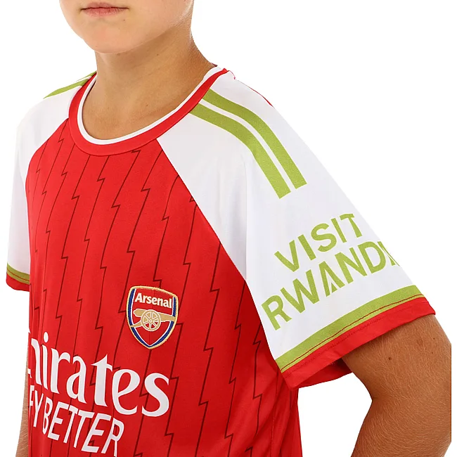 Футбольна форма дитяча із символікою клубу
 ARSENAL домашня 2024 SP-SPORT

 CO-7180 (Білий-червоний)