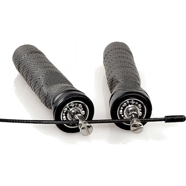Скоростная скакалка 7SPORTS Cross Rope 3м. на подшипниках SK-1 7S черная