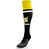 Гетри футбольні чоловічі Zeus CALZA UNITED чорний, жовтий