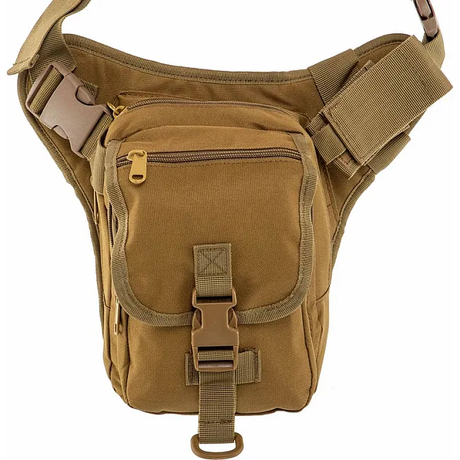 Тактическая сумка
 на бедро Military Ranger ZK-9116
 25х15х12см 4,5л (Черный)