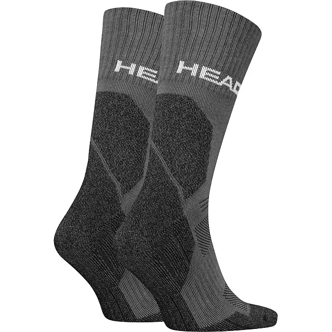 Шкарпетки Head HIKING ALL CLIMATES CREW 2P сірий