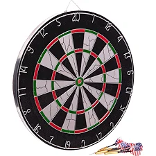 Дартс из Флока Flocked 6 дротиков и мишень BAILI BL-18012 18"х1" (46х2,5см)