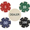 Набор для покера в алюминиевом кейсе Poker game set SP-SPORT
 IG-2056 200 фишек