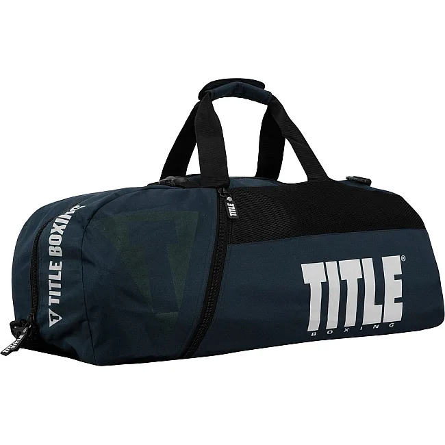 Спортивна сумка TITLE Boxing Champion Sport Bag/Backpack Blue/Black