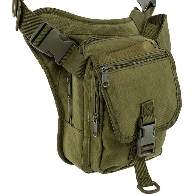 Тактическая сумка
 на бедро Military Ranger ZK-9116
 25х15х12см 4,5л (Черный)