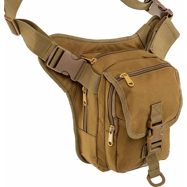 Тактическая сумка
 на бедро Military Ranger ZK-9116
 25х15х12см 4,5л (Черный)