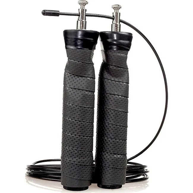 Скоростная скакалка 7SPORTS Cross Rope 3м. на подшипниках SK-1 7S черная
