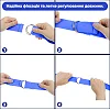 Ремень для йоги PowerPlay PP_4409 183*3.8см. Синий