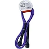 Скакалка LiveUp JUMP ROPE черный, фиолетовый 275x0,5 см