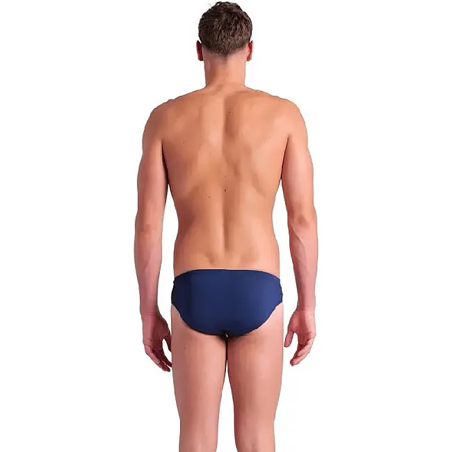 Плавки-слепы для мужчин Arena REFLECTING SWIM BRIEFS темно-синий, белый
