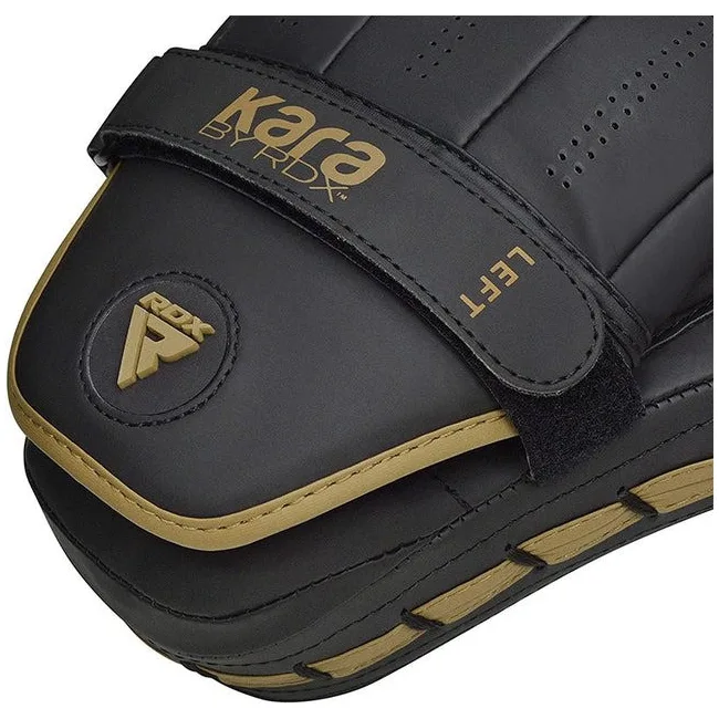 Лапы боксерские RDX F6 KARA Matte Golden