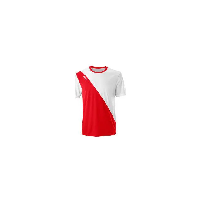 Футболка чоловіча Wilson TEAM II CREW white-red