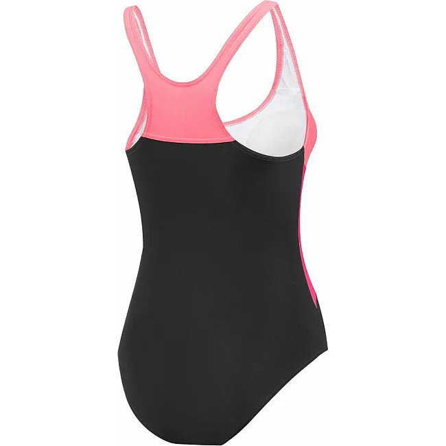 Купальник закрытый для женщин Aqua Speed BELLA 61212 розовый, чёрный