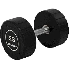 Гантель профессиональная CPU покрытие ZELART TA-3111-25 1шт 25кг