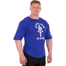 Футболка для бодібілдингу GOLD'S GYM SP-SPORT N007 (Синій)