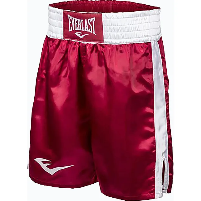 Шорты боксерские EVERLAST BOXING TRUNKS 23 IN красный M