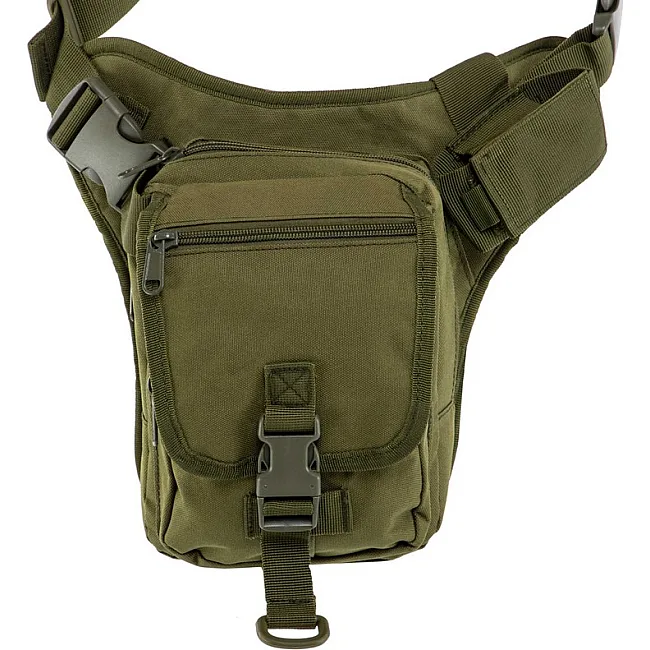 Тактическая сумка
 на бедро Military Ranger ZK-9116
 25х15х12см 4,5л (Черный)