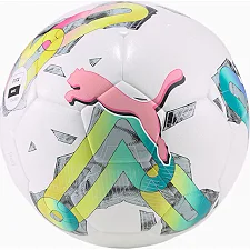 Футбольный мяч PUMA Orbita 4 HYB (FIFA Basic) белый, розовый,мультиколор 5