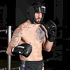 Шлем для бокса PHANTOM APEX Open Face Head Protection Black (капа в подарок)
