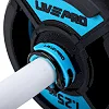 Штанга разборная для фитнеса и аэробики фитнес памп LiveUp LP8037 длина-1,42м 30мм 20кг